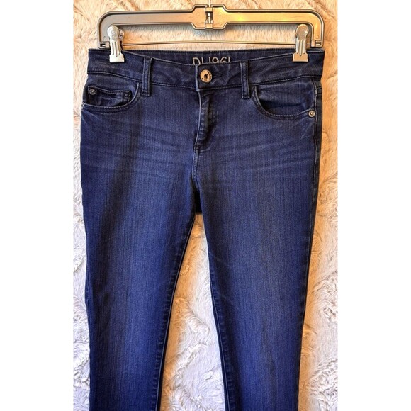 DL1961 Florence Ankle Mid Rise Instasculpt Wooster Skinny Jeans Price 26 - Picture 4 of 15
